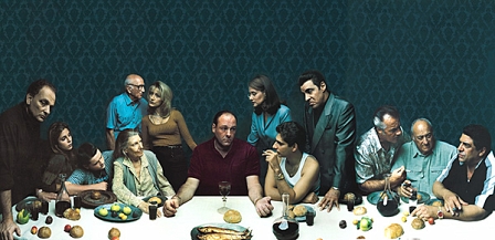 Das letzte Abendmahl mit The Sopranos